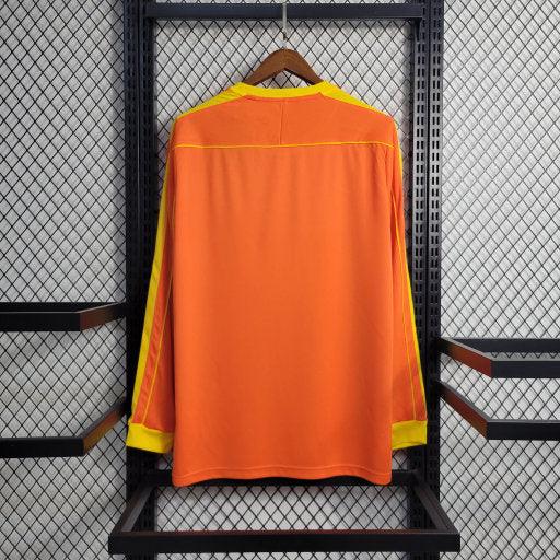 Long Sleeve Retro Brazil Goalkeeper Jersey 1998