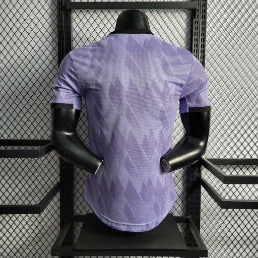 Real Madrid away purple jersey 2022-2023 season