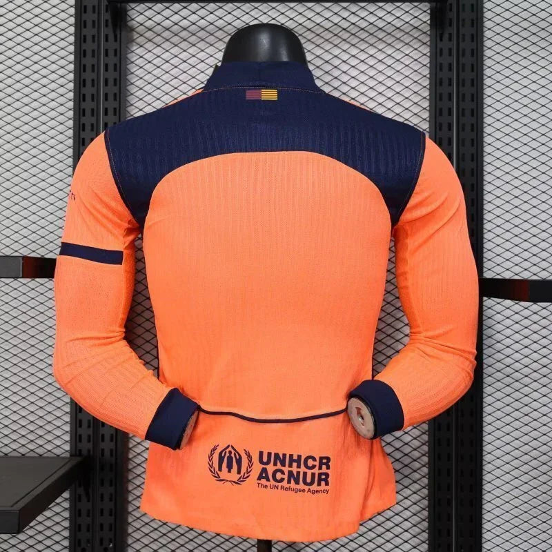 Maillot du FC Barcelone à manches longues 2025-26