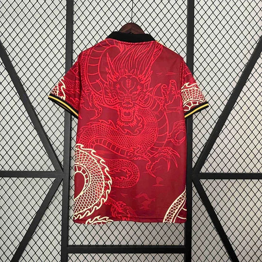 2024/25 Real Madrid Red Dragon Concept Jersey