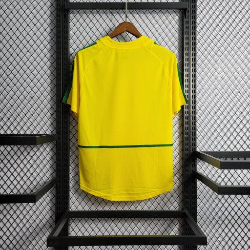Brazil Retro Football Jersey 2002