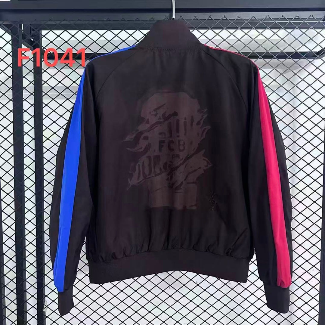 Veste coupe-vent réversible Barcelone black