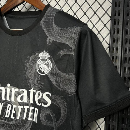 Real Madrid Football Jersey 2024 2025 Black