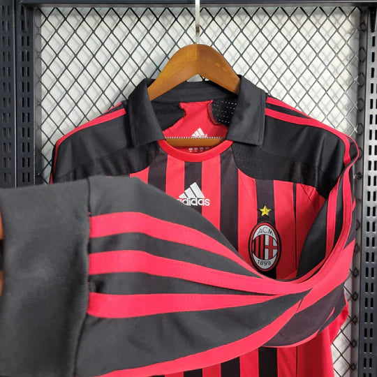 Maillot rétro AC Milan 2007-2008 à manches longues