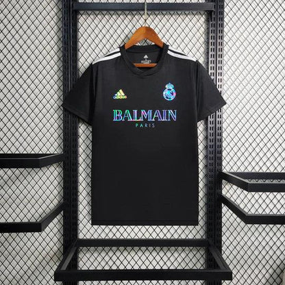 Real Madrid Balmain Black Football Jersey 2023 2024