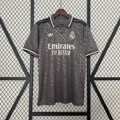 Real Madrid 2024/25 Black Third Jersey