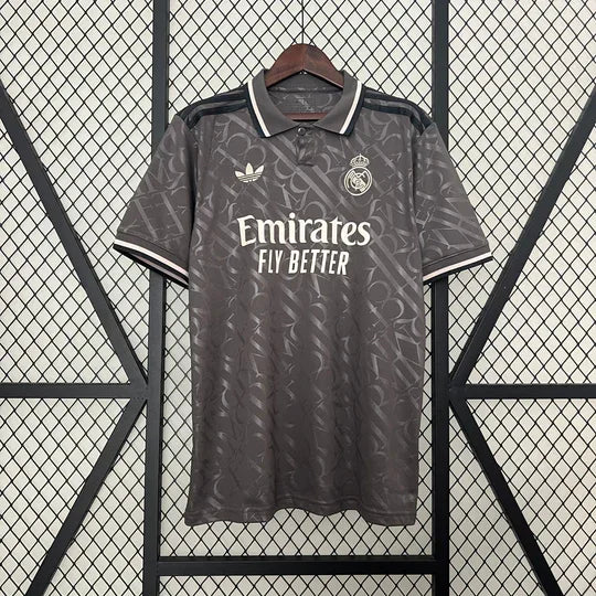 Real Madrid 2024/25 Black Third Jersey