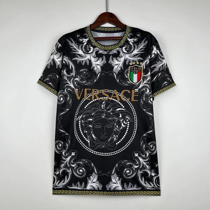 Italy 2023-2024 season jersey Versace collab black