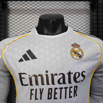 Real Madrid Long Sleeve Jersey 25-26