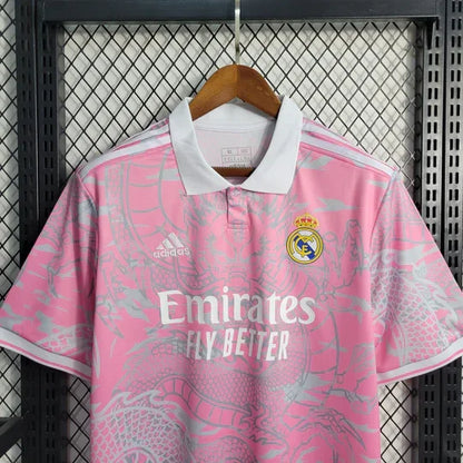 Real Madrid 2023-2024 special edition pink Dragon jersey