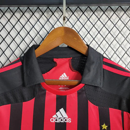 Maillot rétro AC Milan 2007-2008 à manches longues