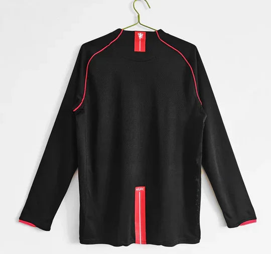 07-08 Manchester United Away Long-Sleeve Jersey