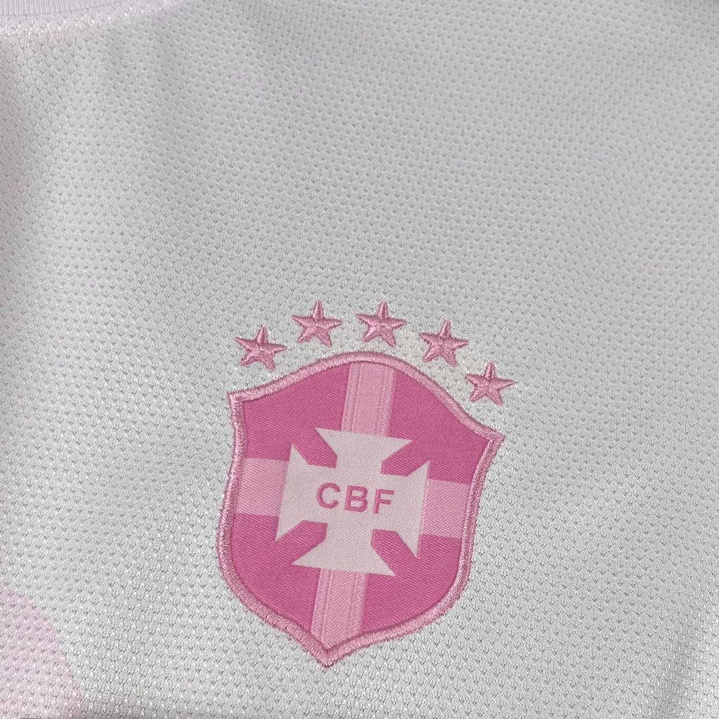 Brazil Concept Jersey Pink & White 2025-26