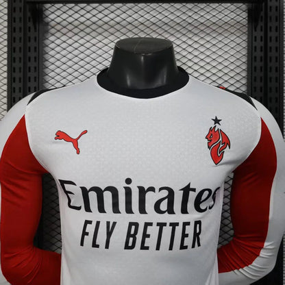 Maillot à manches longues de l'AC Milan - saison 2025-26