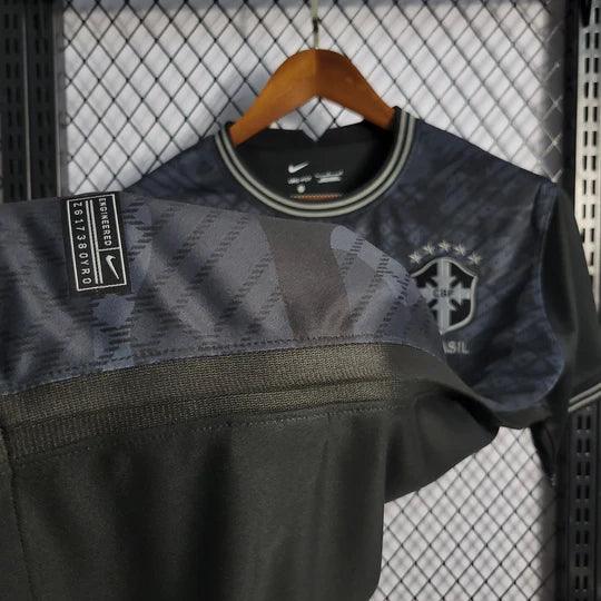 Brazil 2022 special edition full black jersey