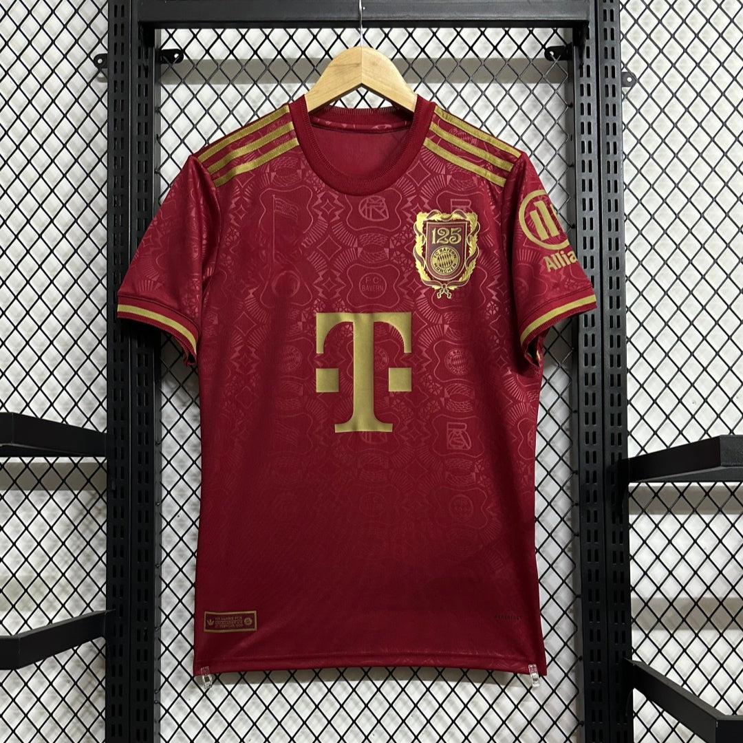 Maillot 25/26 Bayern Munich 125TH red