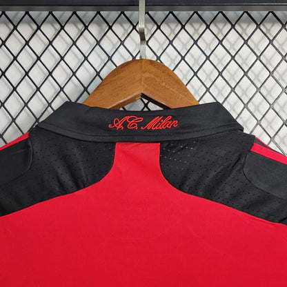 Maillot rétro AC Milan 2007-2008 à manches longues