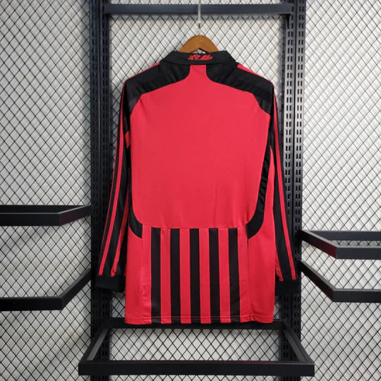 Maillot rétro AC Milan 2007-2008 à manches longues