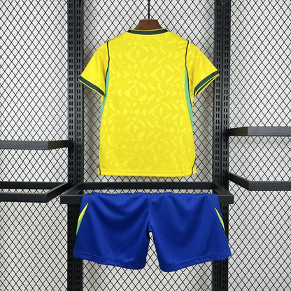 Kids' Brazil World Cup 2026 Kit