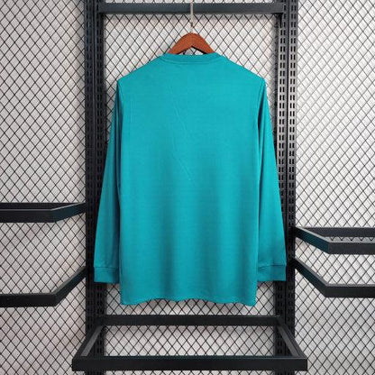 Real Madrid long-sleeve retro jersey 2017 2018