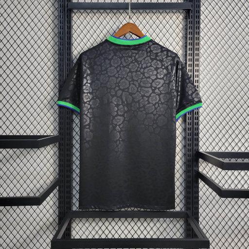 Brazil 22/23 Black Leopard Jersey