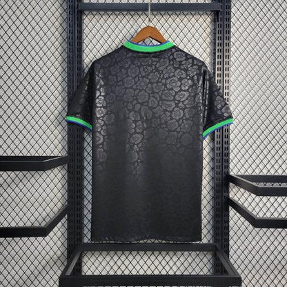Brazil 22/23 Black Leopard Jersey