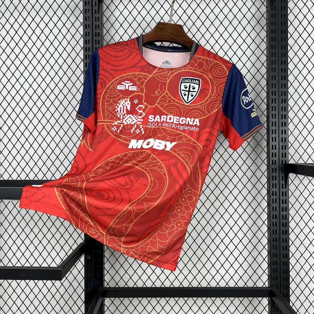 Maillot du Cagliari 2025-26