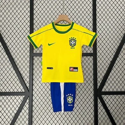 Kids' Brazil Retro Kit 1998