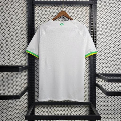 Brazil 22-23 White Leopard Jersey