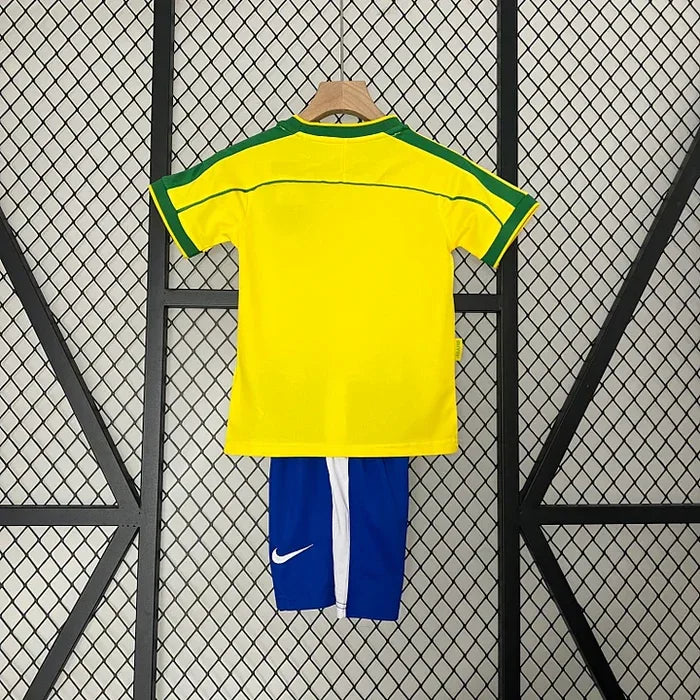 Kids' Brazil Retro Kit 1998