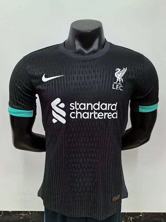 Liverpool 2023-2024 Away Player Version Jersey - All Black