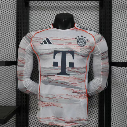 Maillot extérieur du Bayern Munich à manches longues 2025-2026