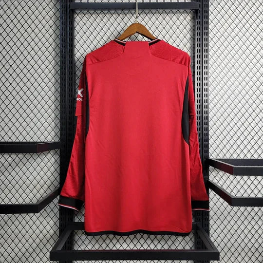 Manchester United 2023 2024 Long-Sleeved Jersey