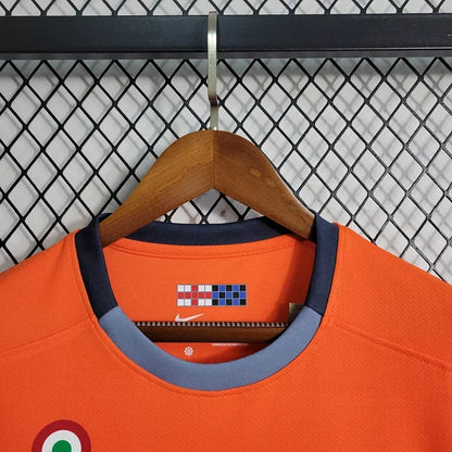 Inter Milan Football Third Orange Jersey 2023 2024