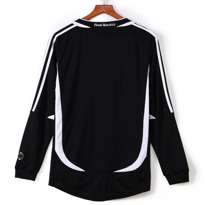 2006-2007 Real Madrid Third Retro Manches Longues