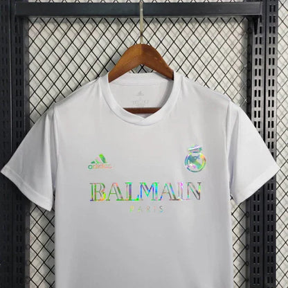 Real Madrid Balmain White Football Jersey 2023 2024