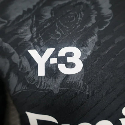 Real Madrid Y3 Black Football Jersey 2024 2025