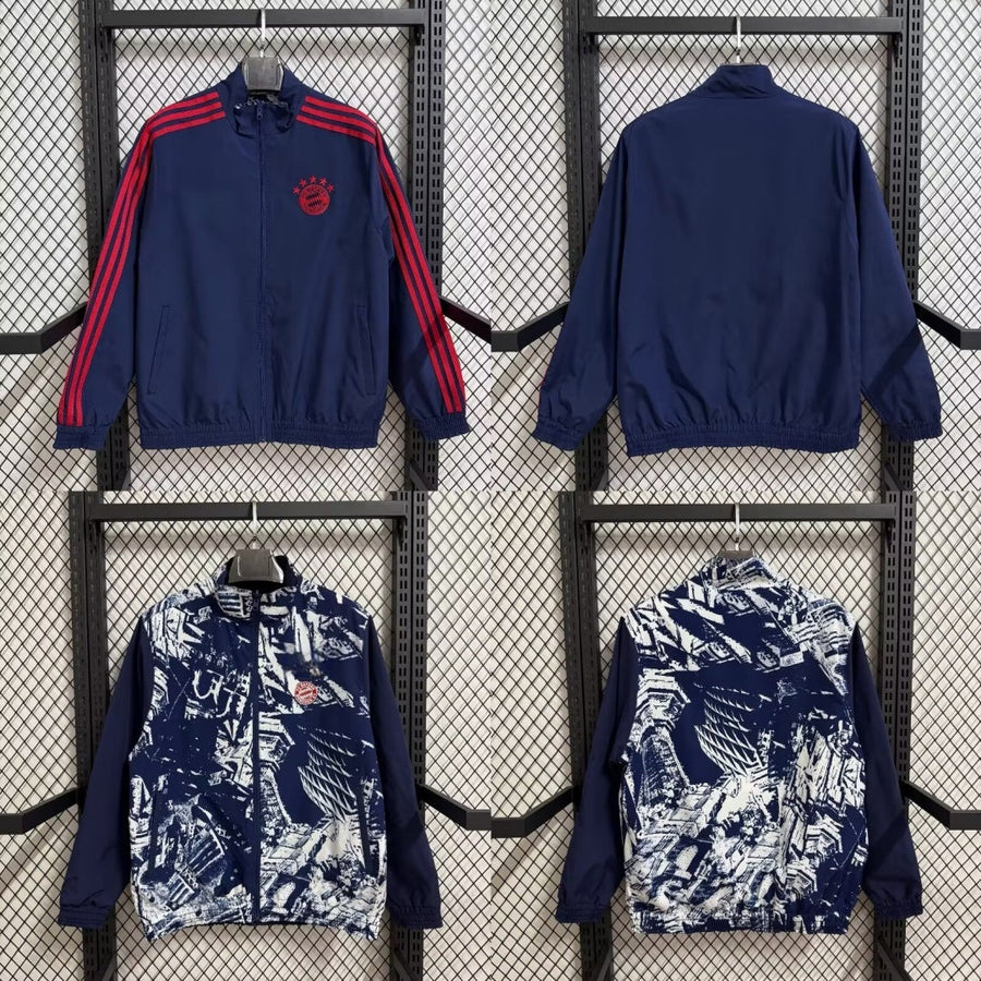 Veste coupe-vent réversible Bayern Munich S1080