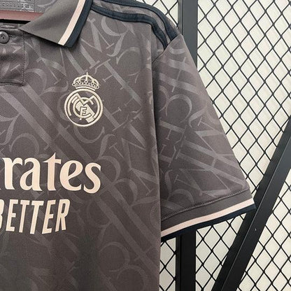 Real Madrid 2024/25 Black Third Jersey