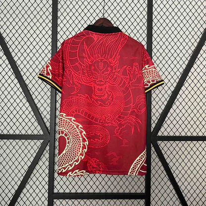 2024/25 Real Madrid Red Dragon Concept Jersey