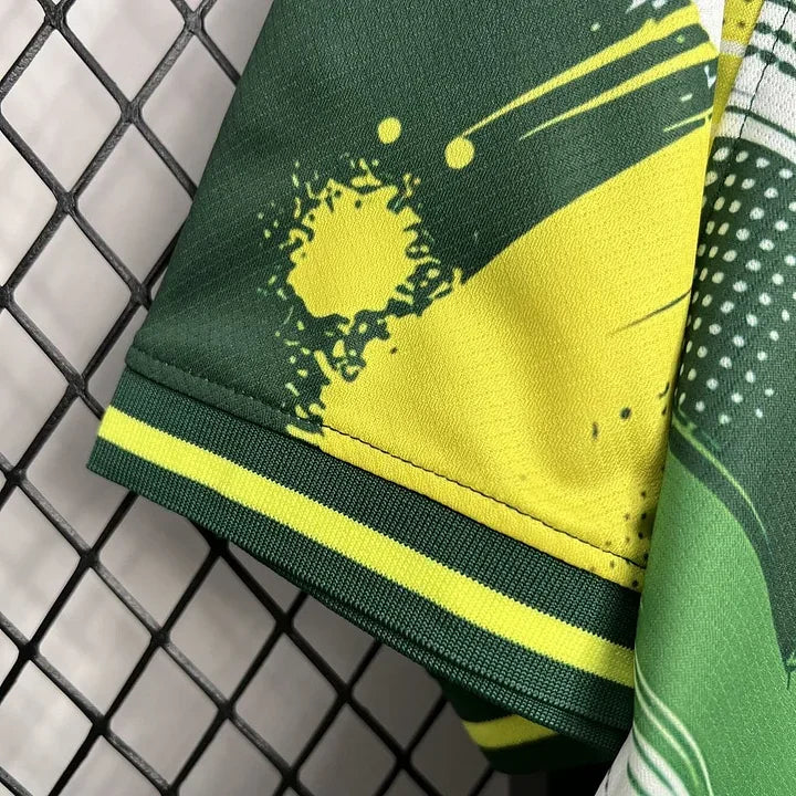 Brazil Concept Green Yellow Eagle Jersey 2024-25