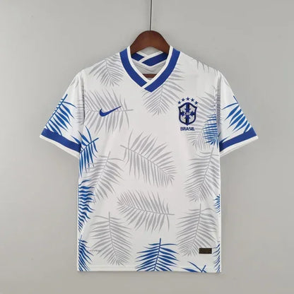 Brazil 2022 Season Special Edition White and Blue Jersey