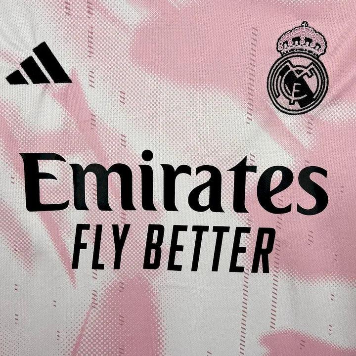 Real Madrid Concept Pink & White Jersey 2025