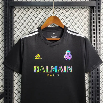 Real Madrid Balmain Black Football Jersey 2023 2024