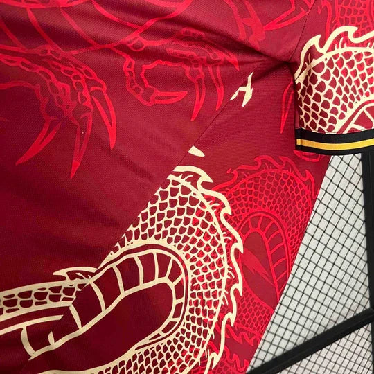 2024/25 Real Madrid Red Dragon Concept Jersey