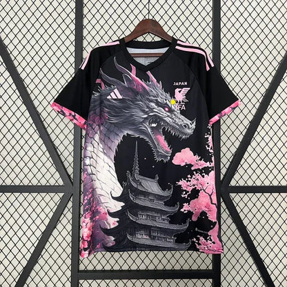 Japan jersey 2023-2024 season special edition black and pink dragon