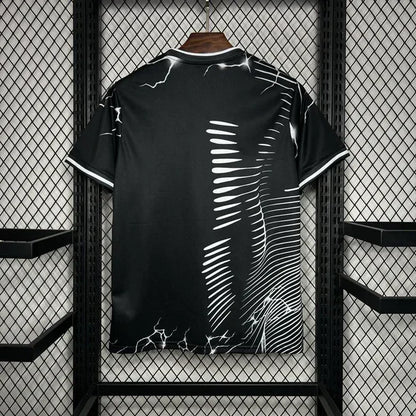Real Madrid Black & Grey Panther Jersey 2024/25