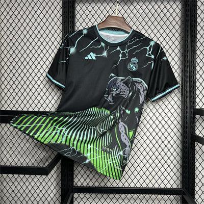Real Madrid 2024/25 Special Edition Jersey Black and Green