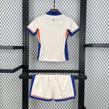 Kit enfant Chelsea extérieur 2024-25