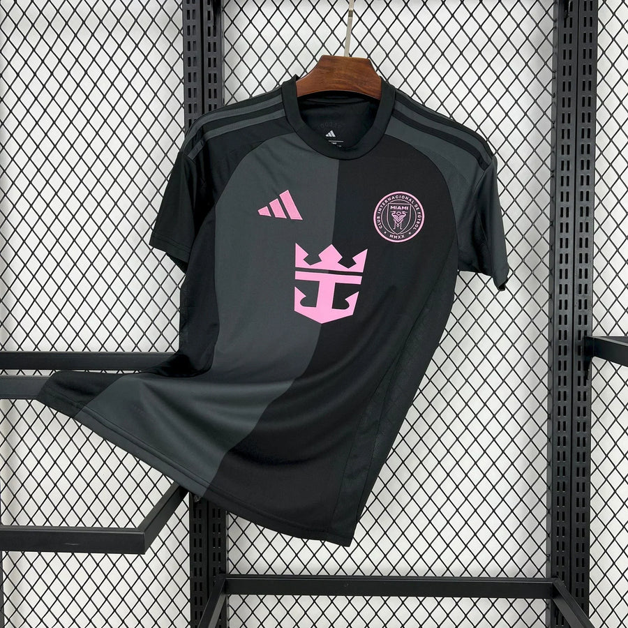 Inter Miami black football jersey 2025 2026